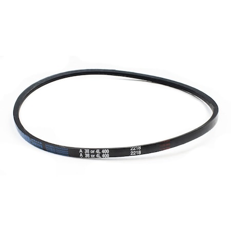 D&D A38/4L400 Classical V-Belt, 40 in Outside Length, 1/2 in Top Width, 1 Ribs A38/4L400